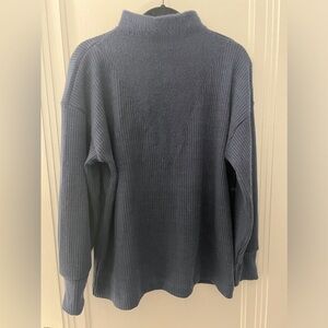 Loft Navy Blue Turtleneck Sweater
